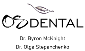 Byron McKnight DDS MAGD leaf logo